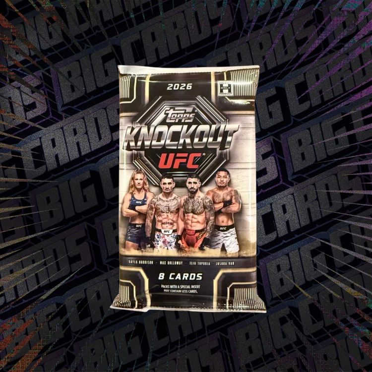 2026 Topps Knockout UFC Hobby Box - Paczka